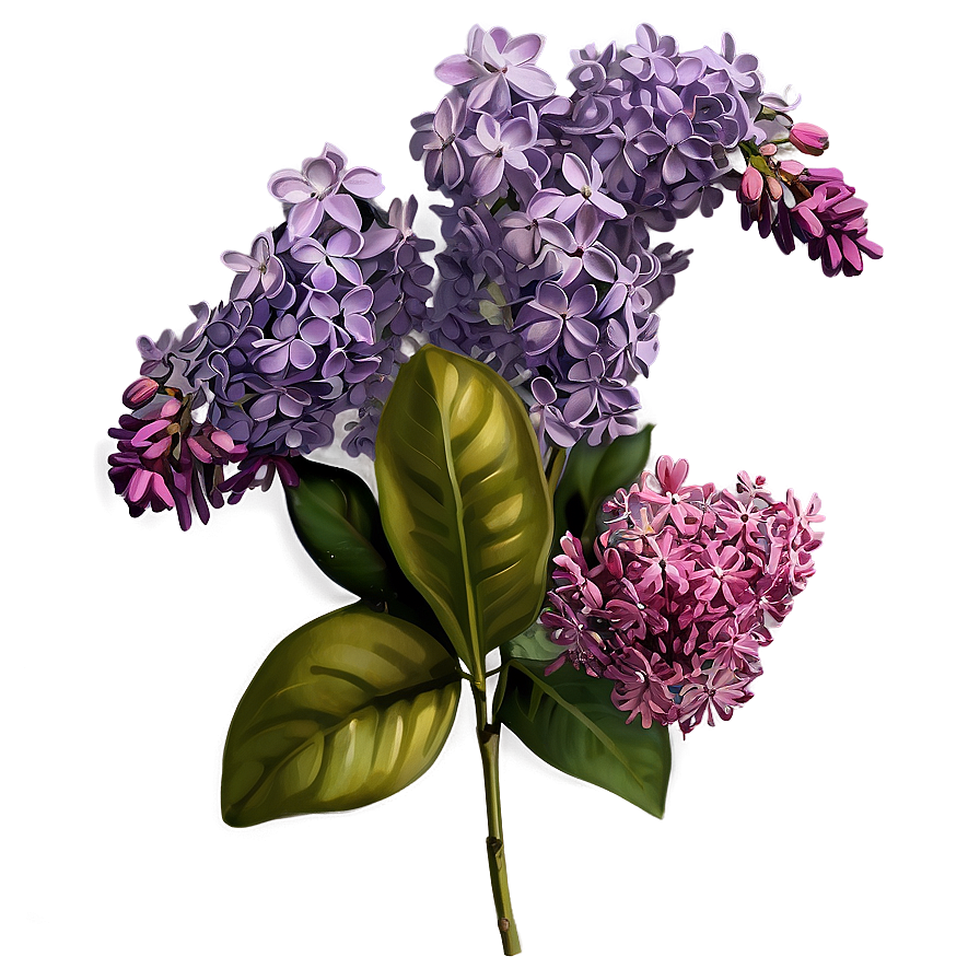 Lilac Bouquet Png Qbx