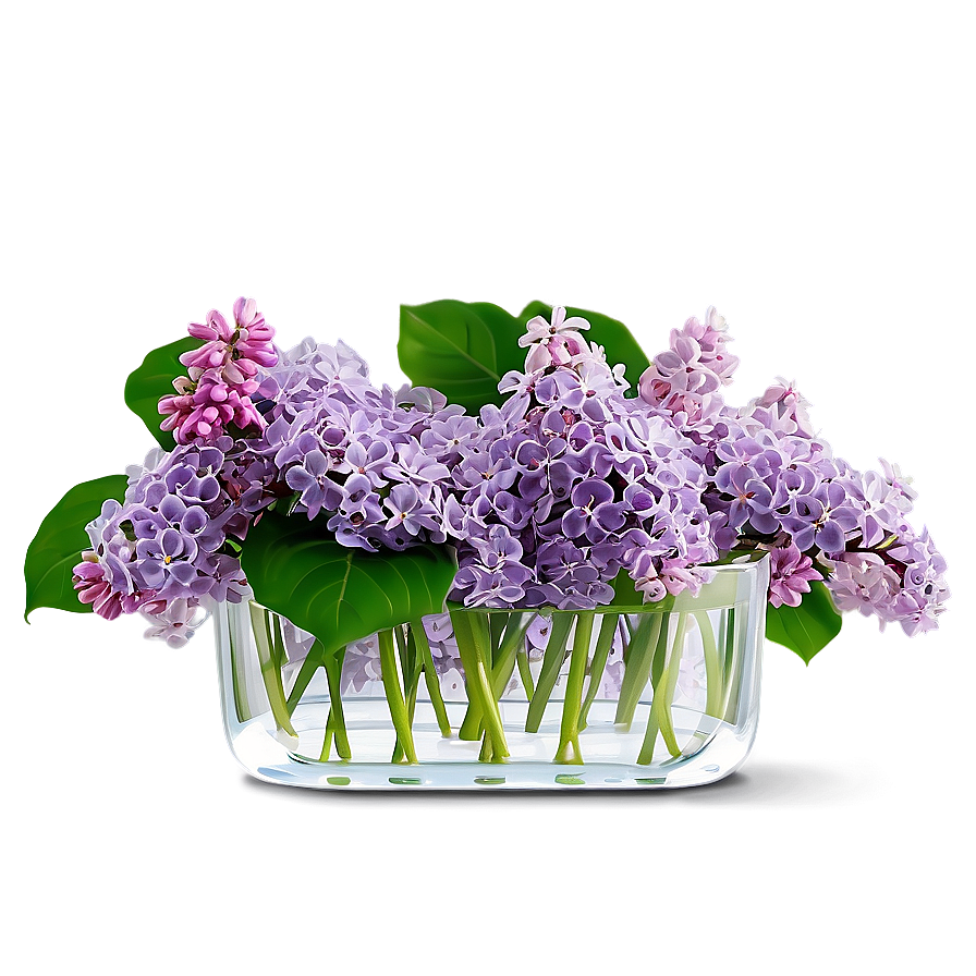 Lilac In Vase Png 06122024