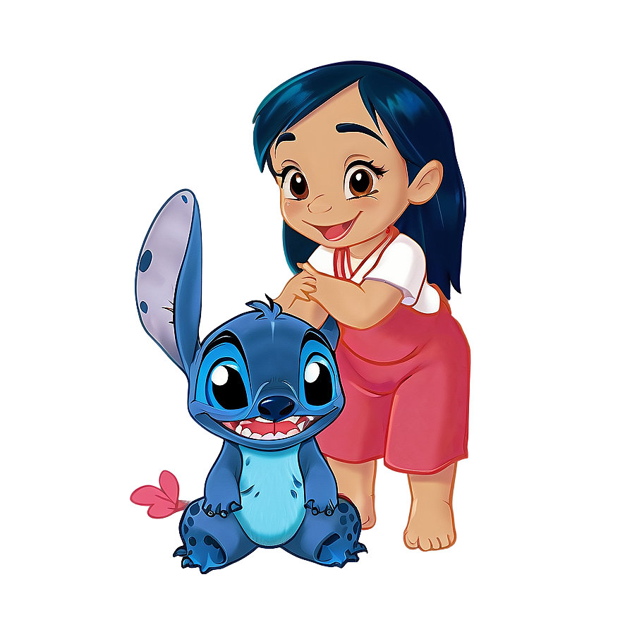 Lilo And Stitch Hug Png Mmx