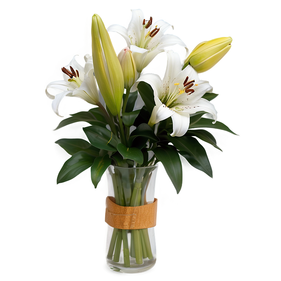 Lily Bouquet Png Faw