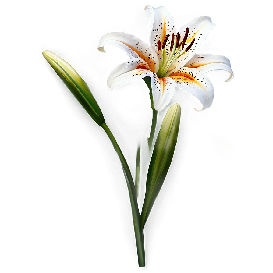 Lily Flower Clipart Png Oiq13