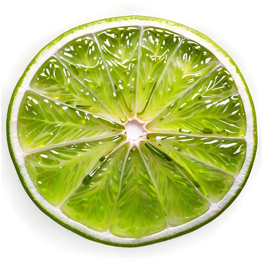 Lime Slice Citric Png 06132024