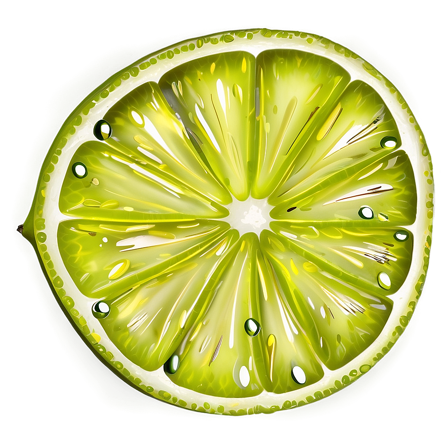 Lime Slice Graphic Png Kfs