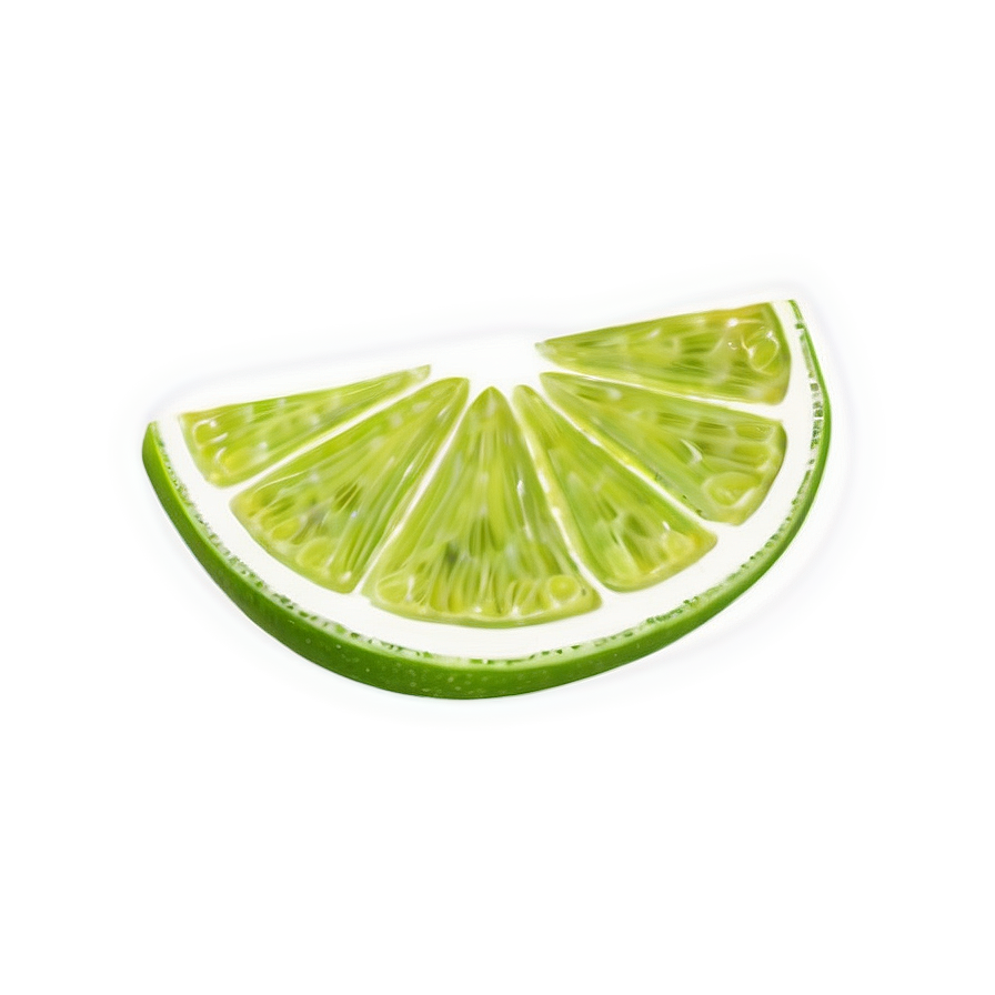 Lime Slice Refreshing Png 86