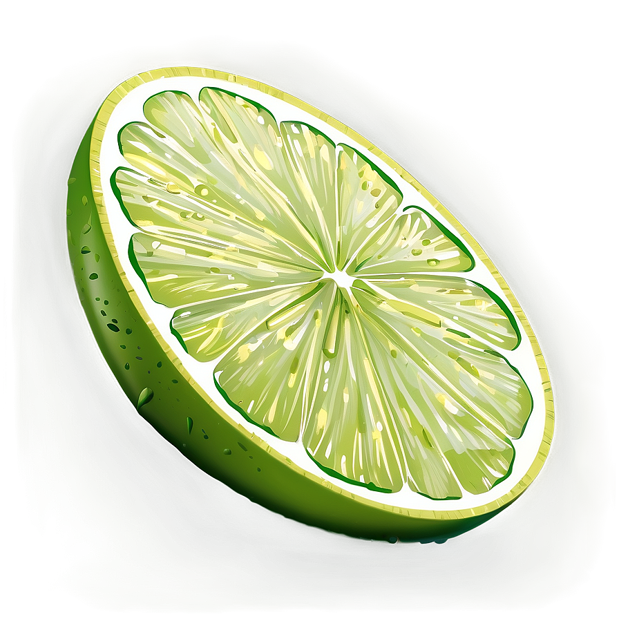 Lime Slice Zesty Png Wlu43