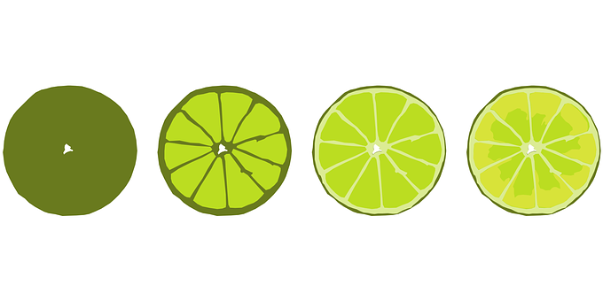 Lime_ Slices_ Progression