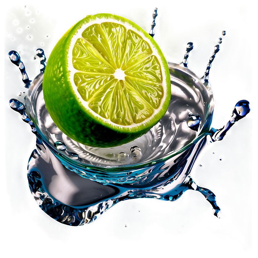 Lime Water Splash Png Ttf