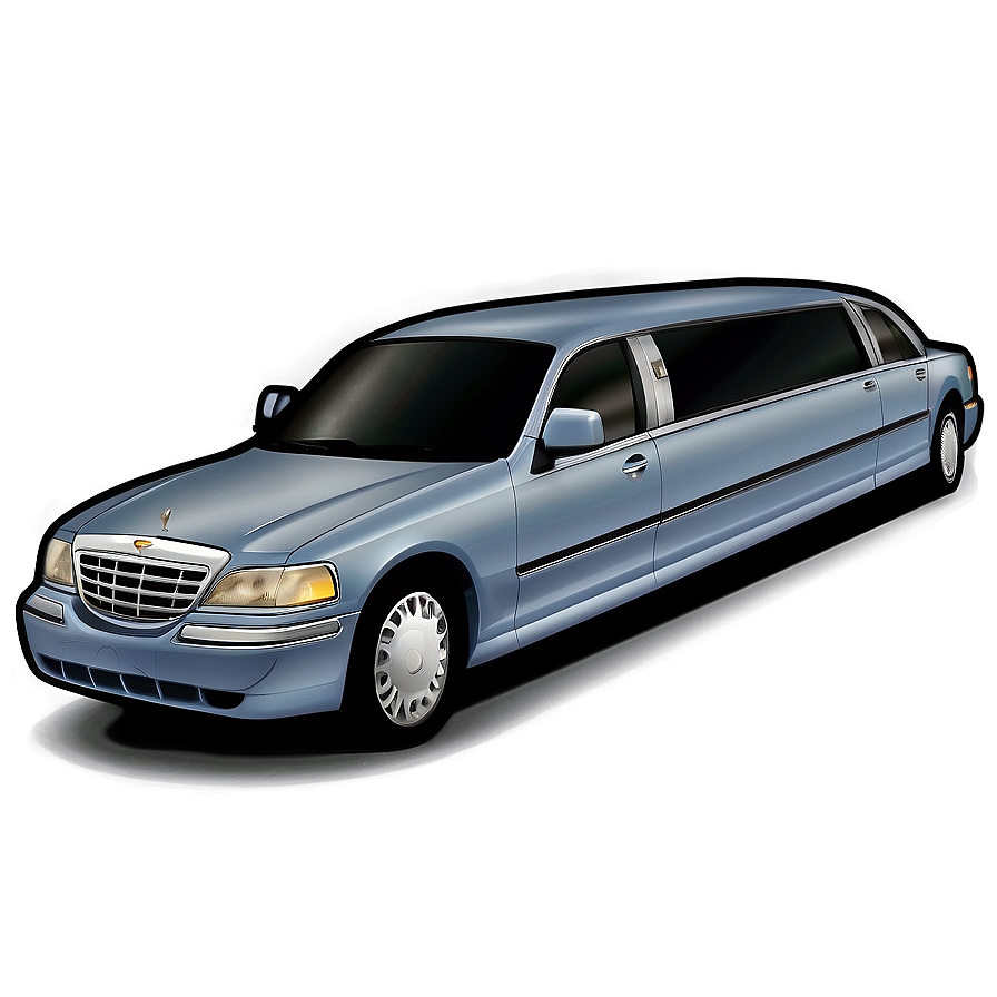 Limousine Car Vector Artwork Png Ffc53