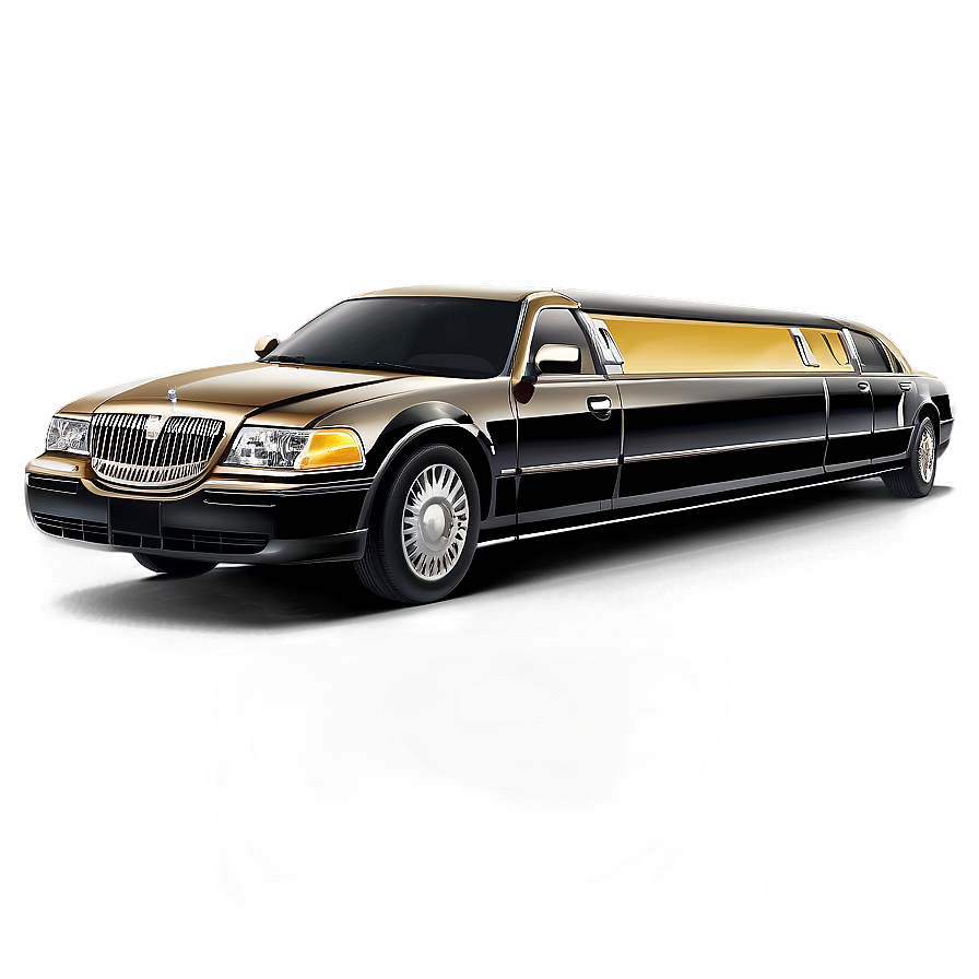 Limousine Car Vector Artwork Png Kti