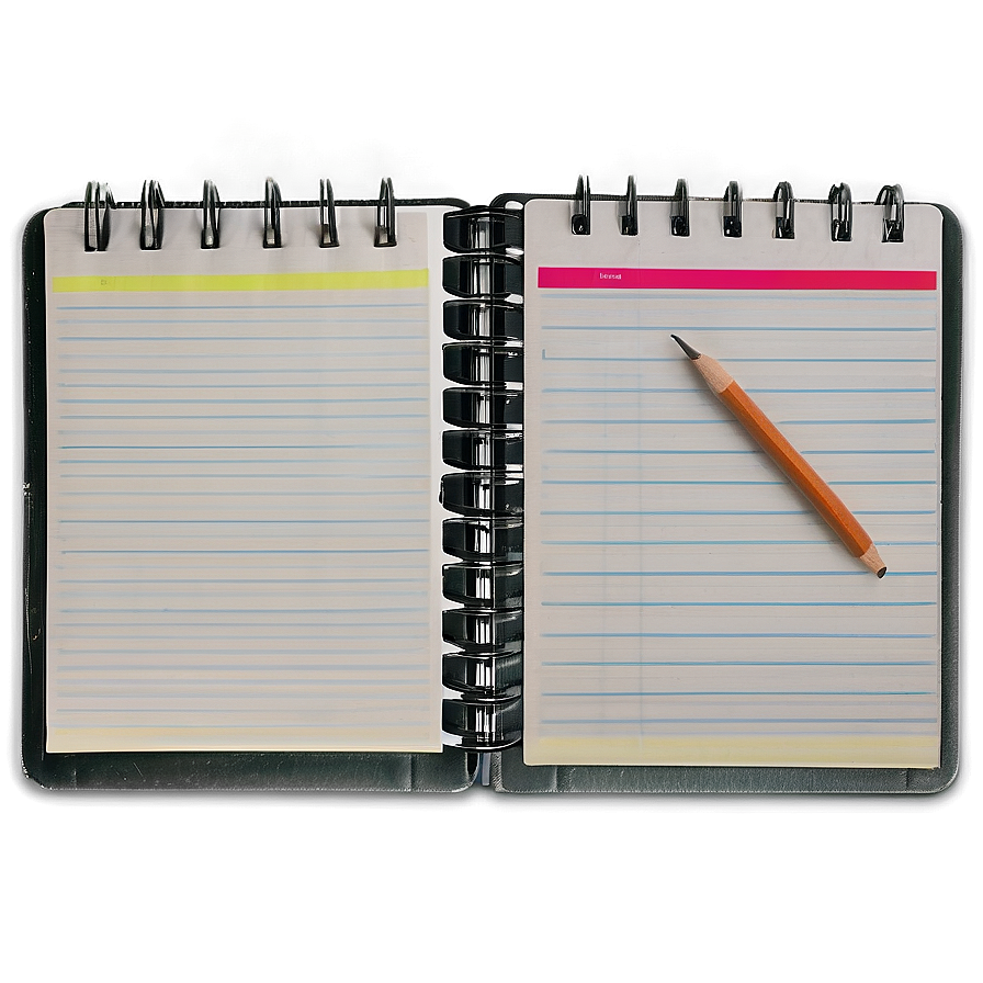 Lined Notebook Paper With Header Png Xmb24