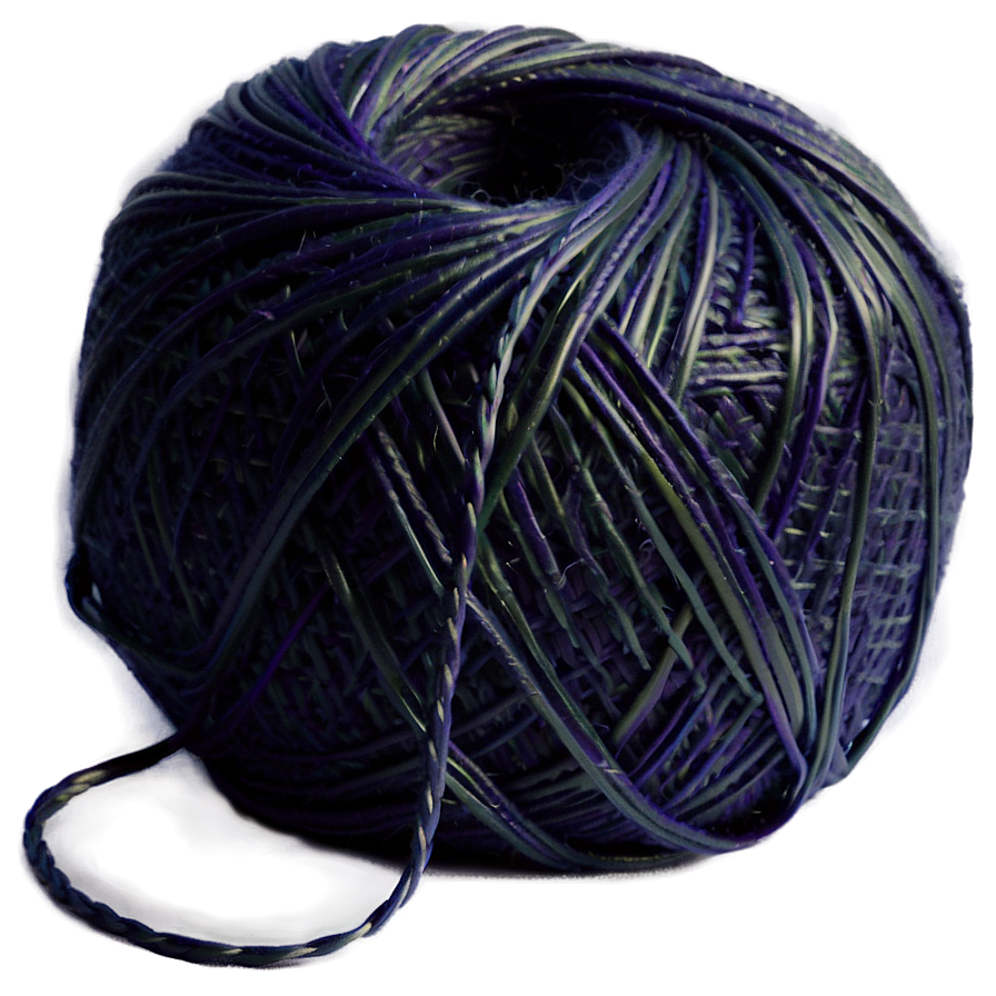 Linen Yarn Ball Png 11