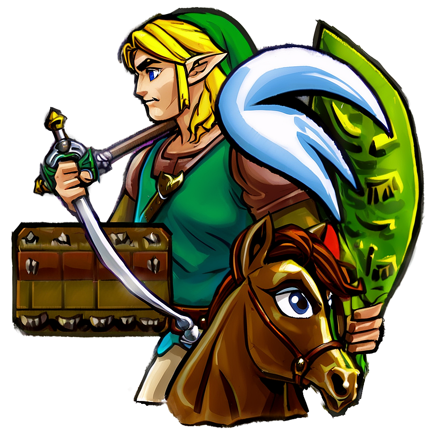 Link And Epona Png 05212024