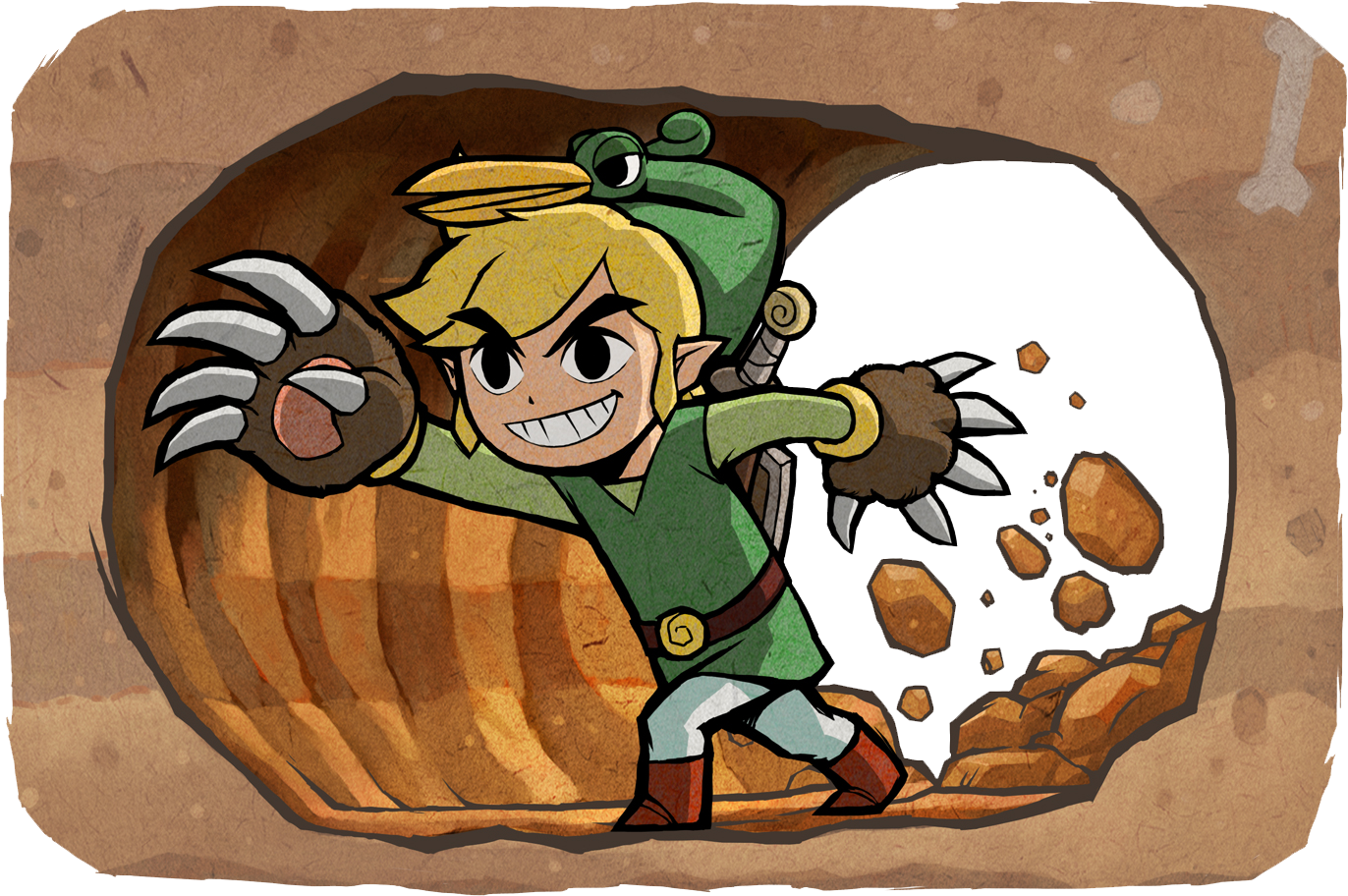 Link Digging Adventure Zelda