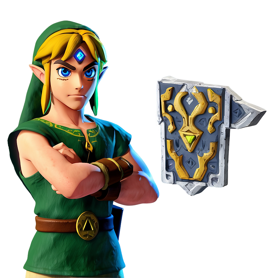 Link With Sheikah Slate Png Bxb