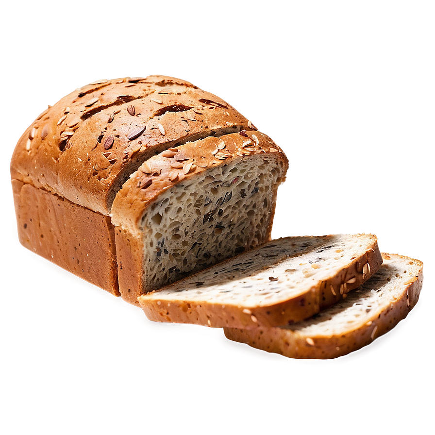 Linseed Bread Slice Png Vht47