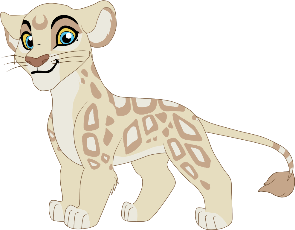 Lion Guard Animated Character