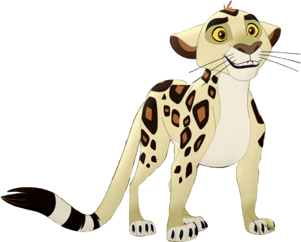 Lion Guard Animated Character Fuli