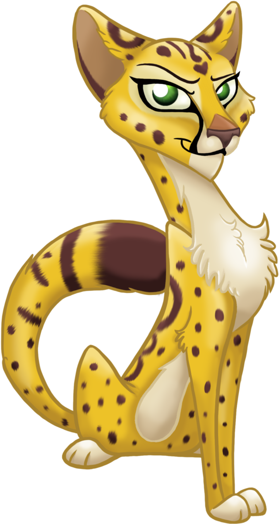 Lion Guard Animated Cheetah Character