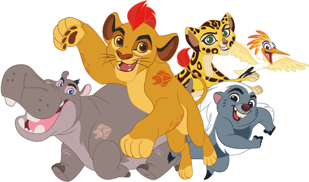 Lion Guard Characters Animated