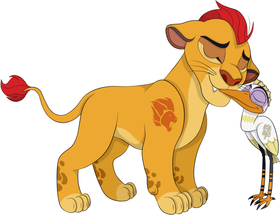 Lion Guard Kionand Ono Friendship