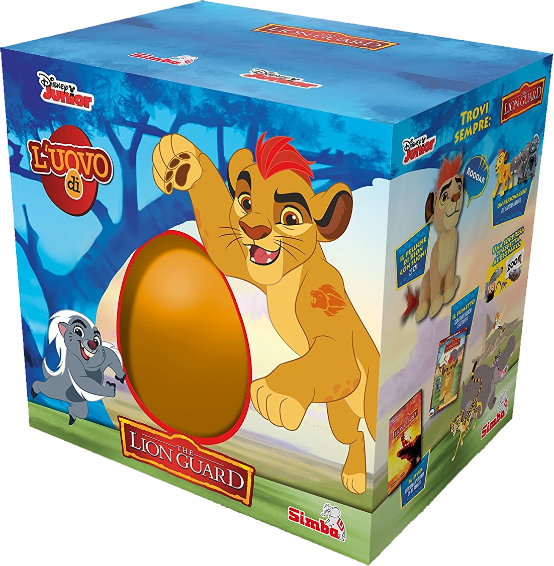 Lion Guard Toy Box Packaging