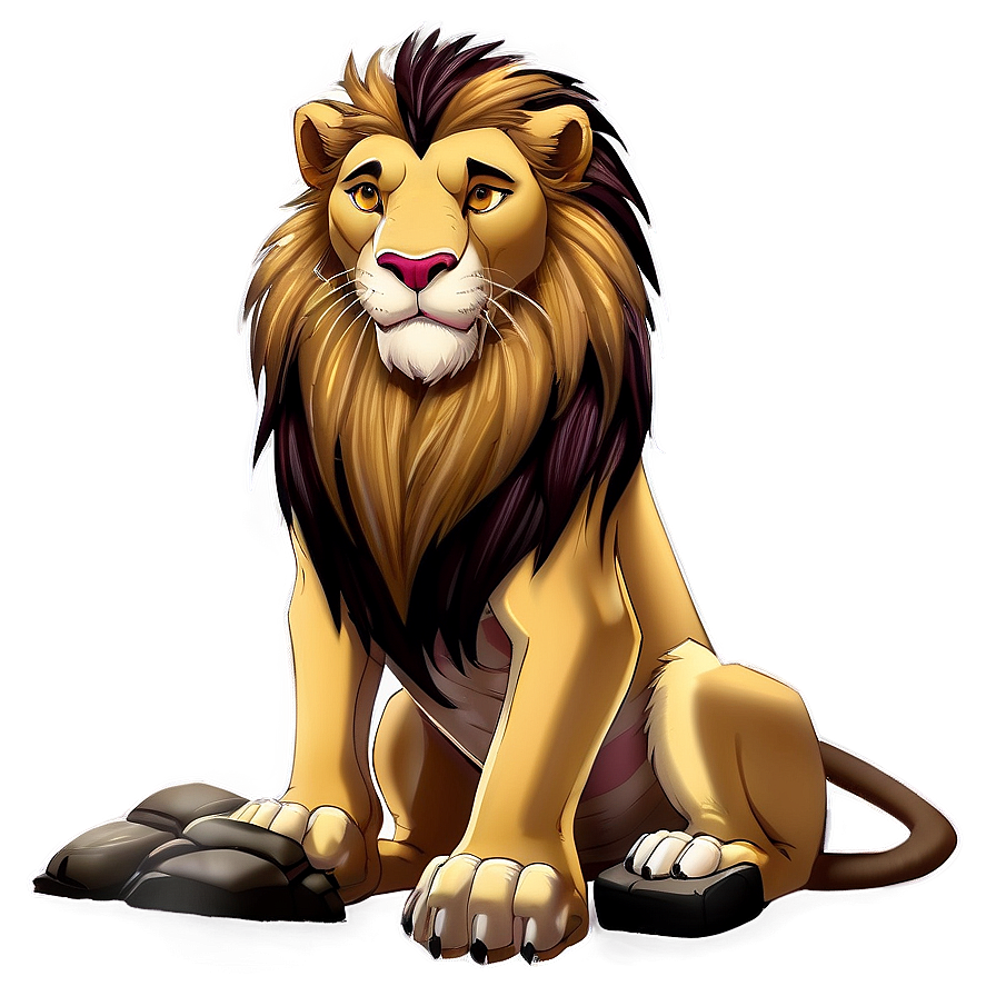 Lion King On Throne Png Rce9