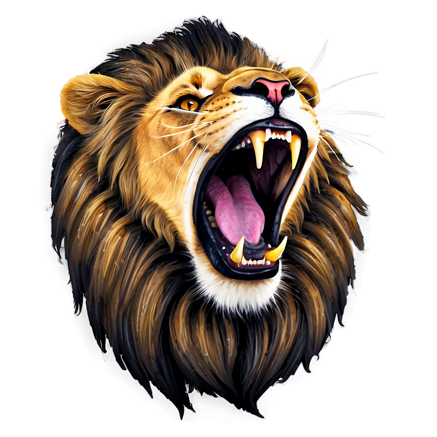 Lion Roaring Png Vmy