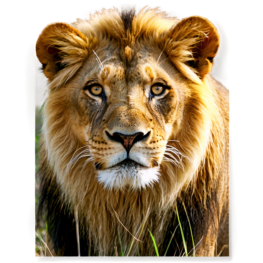 Lion Wildlife Conservation Png Rnm