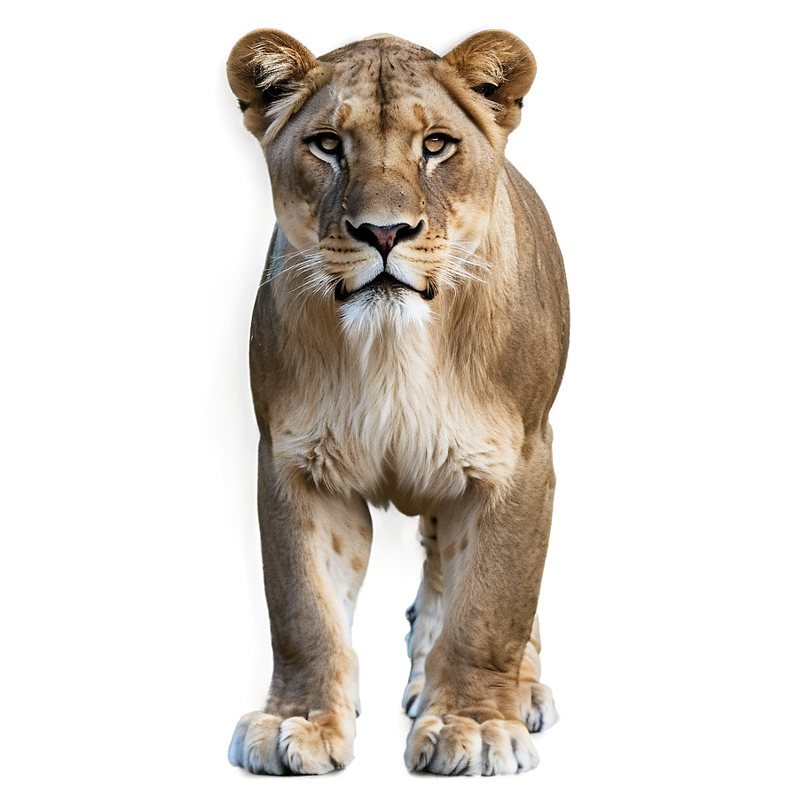 Lioness Black And White Png 06252024