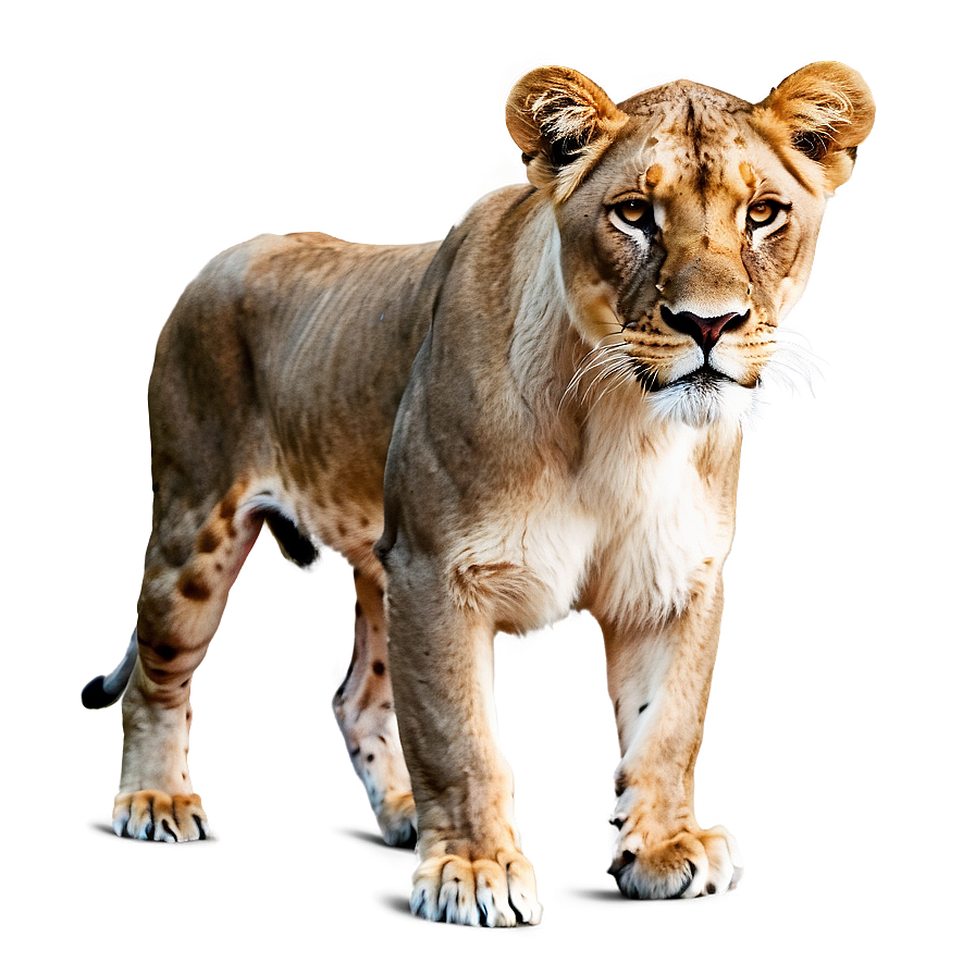 Lioness Digital Artwork Png 06252024