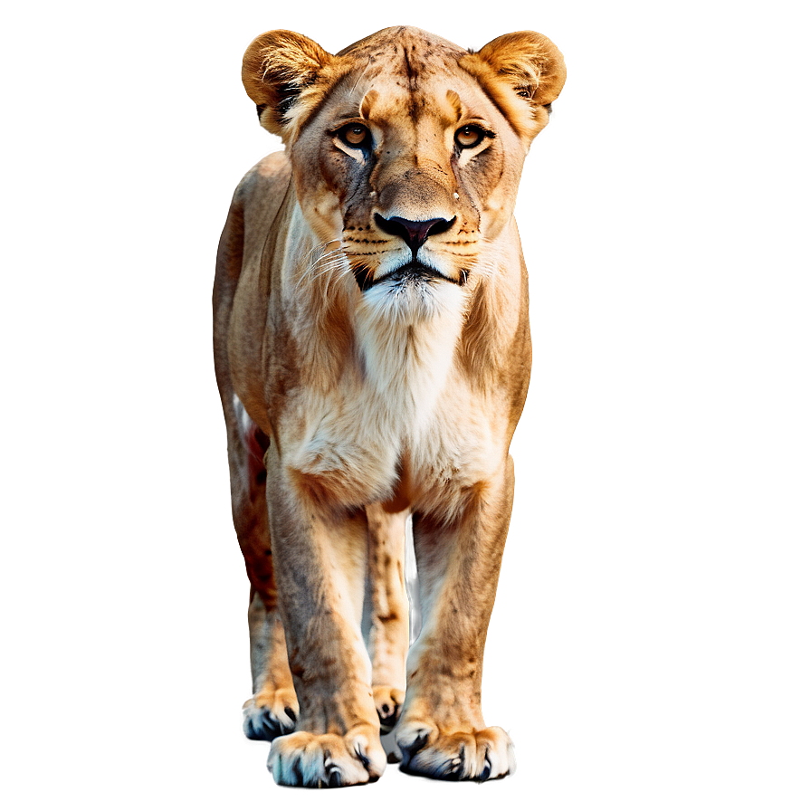 Lioness Digital Artwork Png Oah40