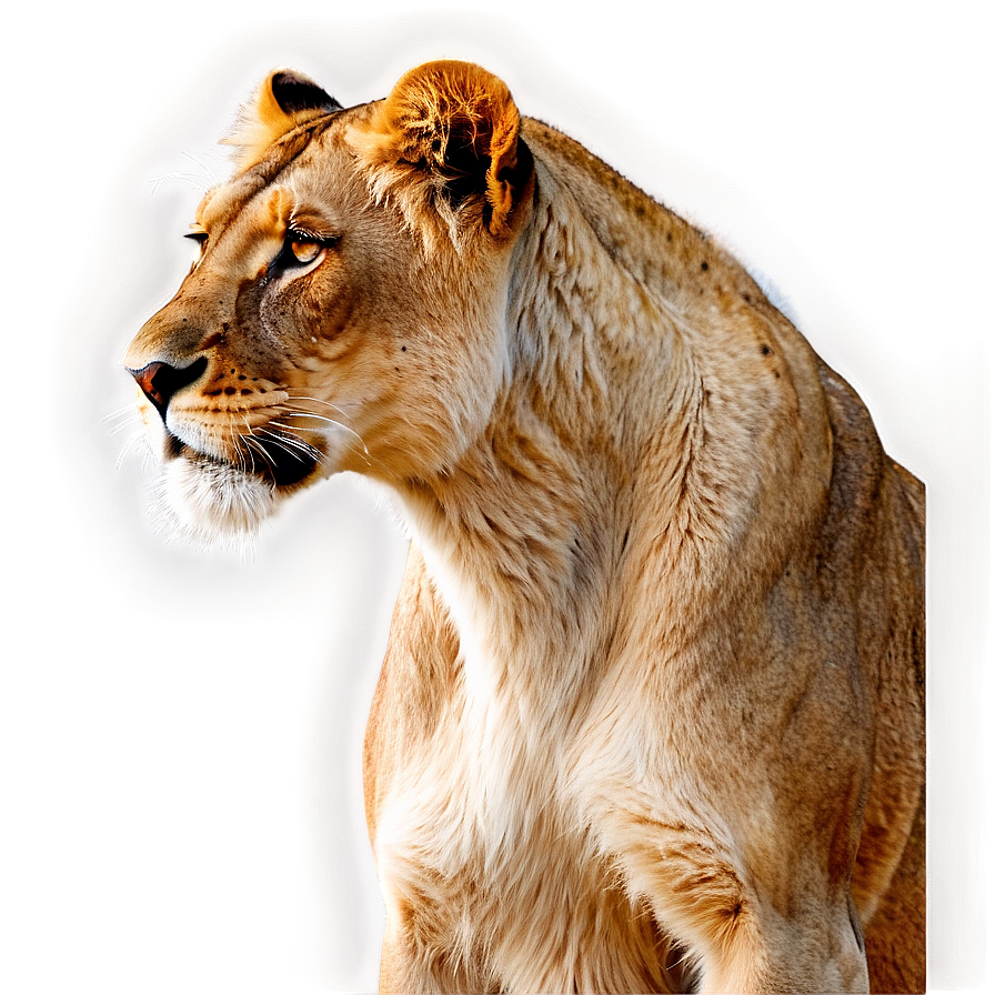 Lioness Illustration Png 90