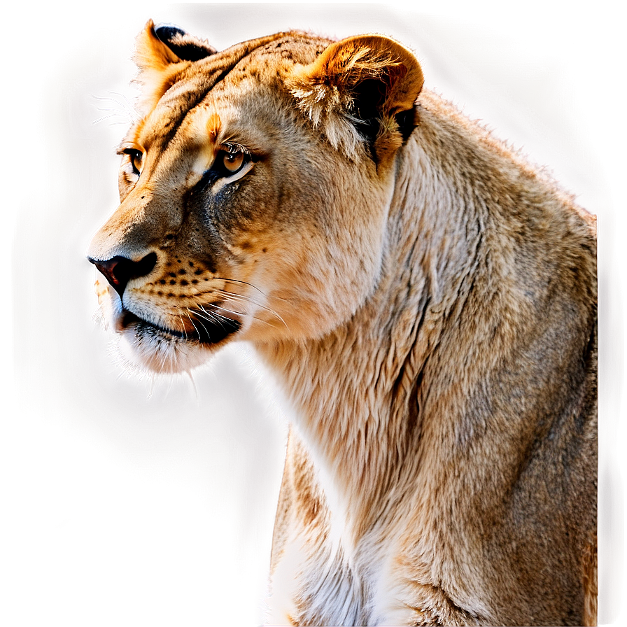 Lioness In Mystic Light Png Mdp