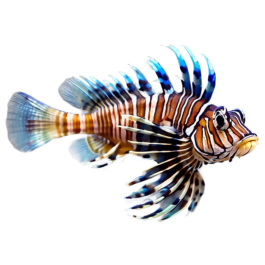 Lionfish In The Sea Png Nem