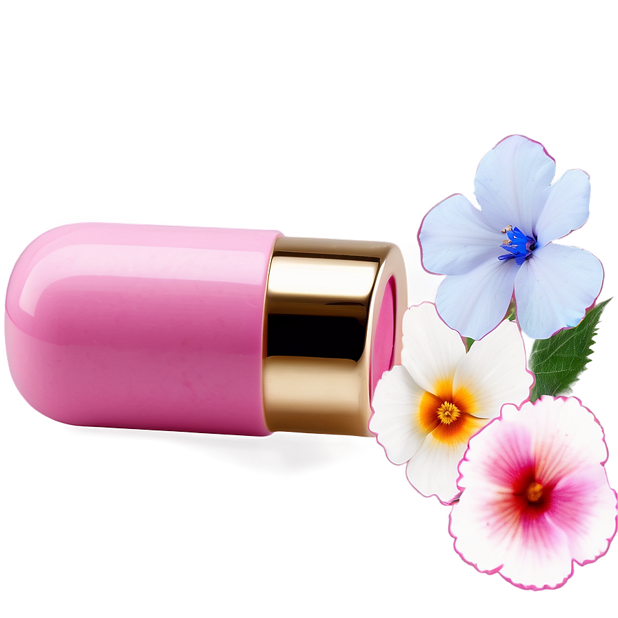 Lipstick In Floral Case Png Ruh90