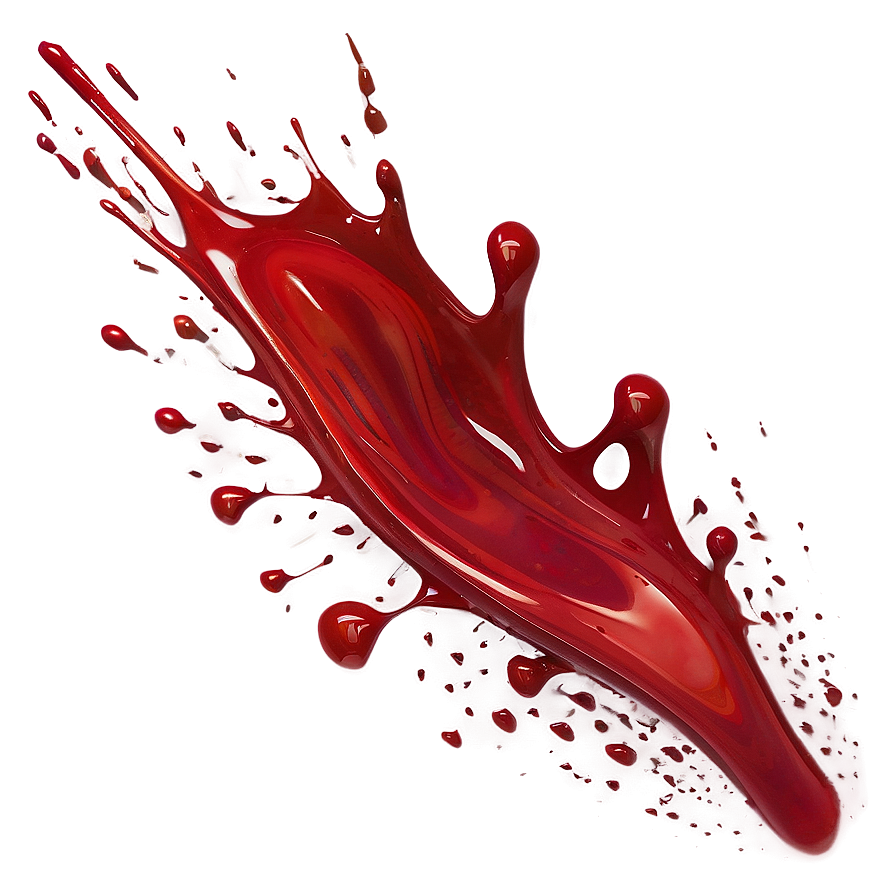 Liquid Life: Blood Splash Png 04302024