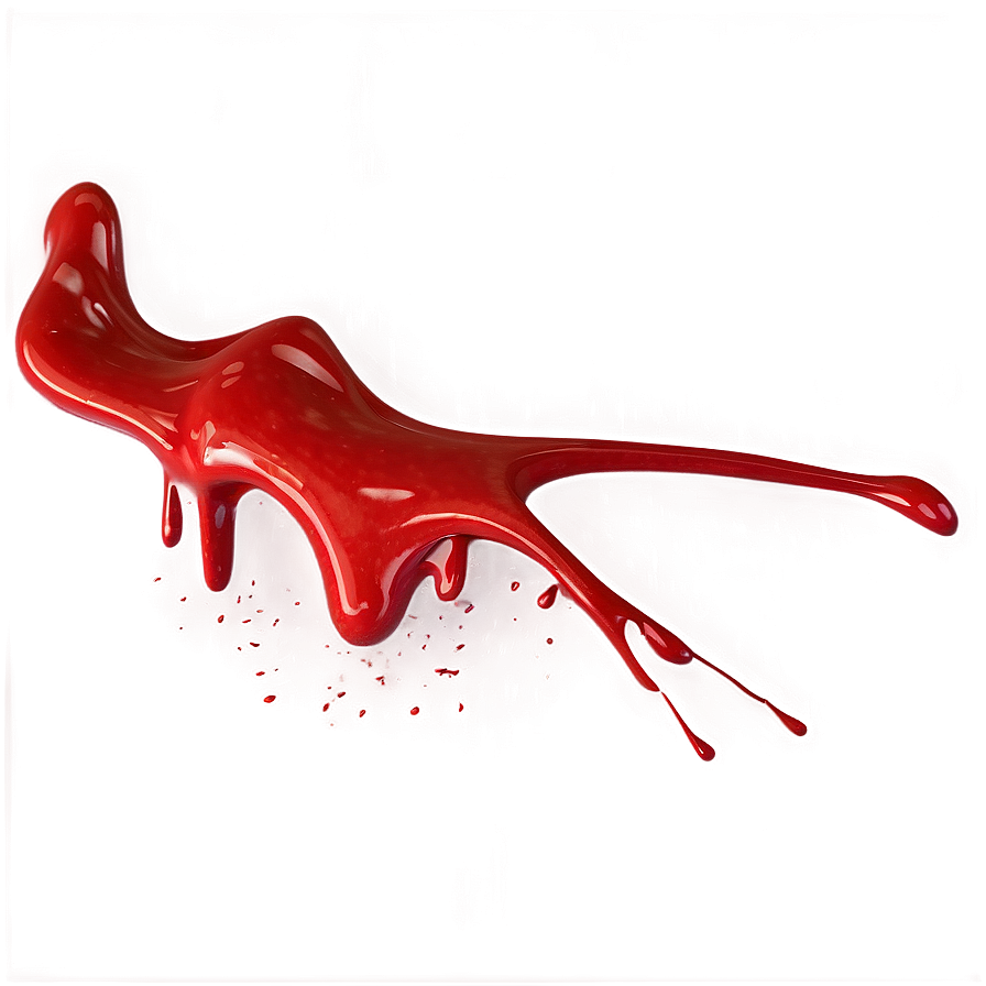 Liquid Red Splatter Png Cfb64