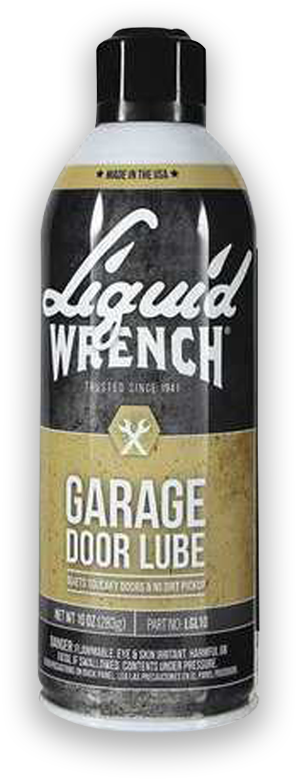 Liquid Wrench Garage Door Lube Bottle