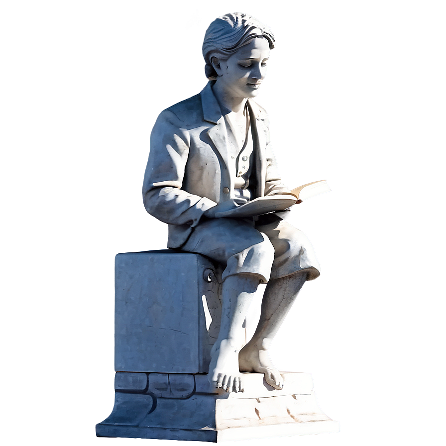 Literary Character Statue Png Ivy