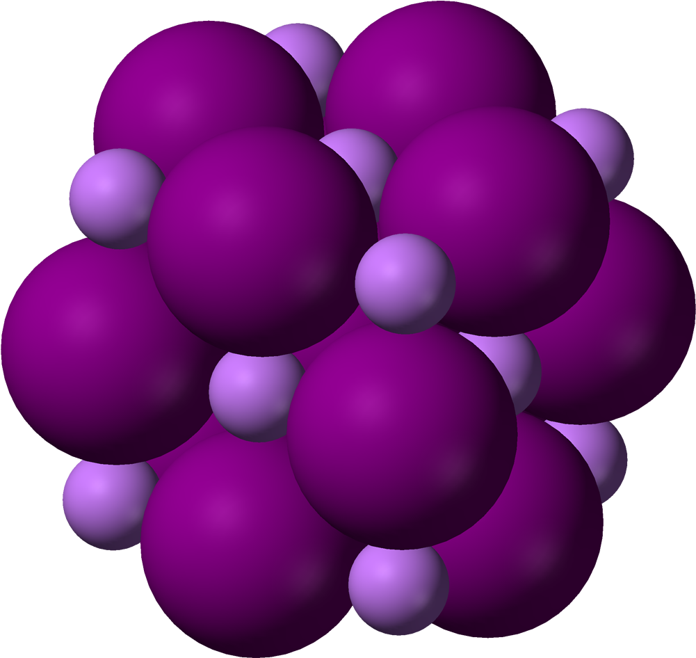 Lithium Atom Model3 D Rendering