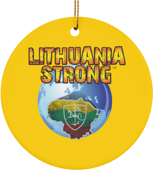 Lithuania Strong Ornament