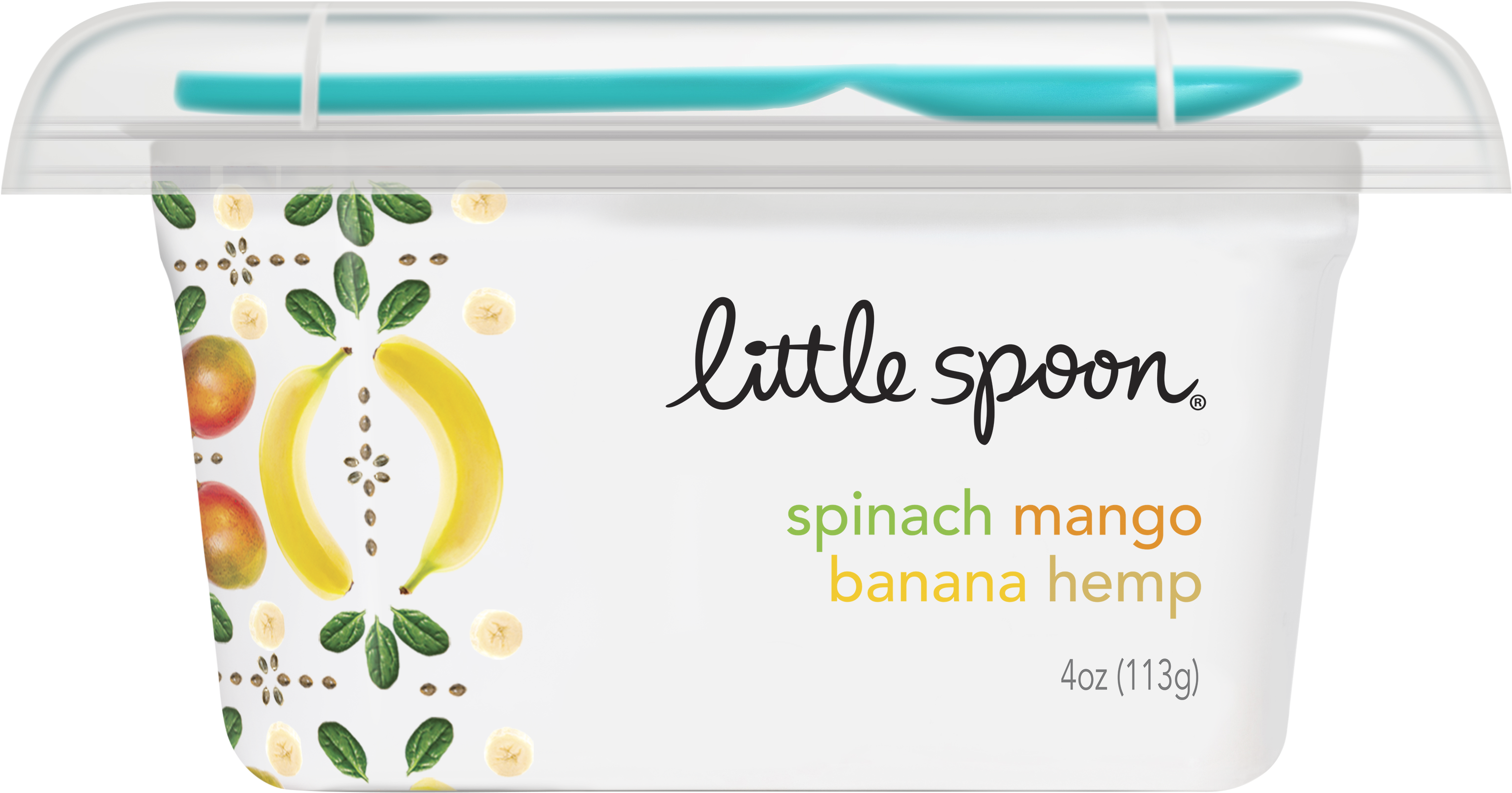 Little Spoon Spinach Mango Banana Hemp Baby Food