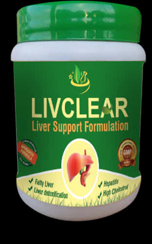 Liv Clear Liver Support Supplement Bottle