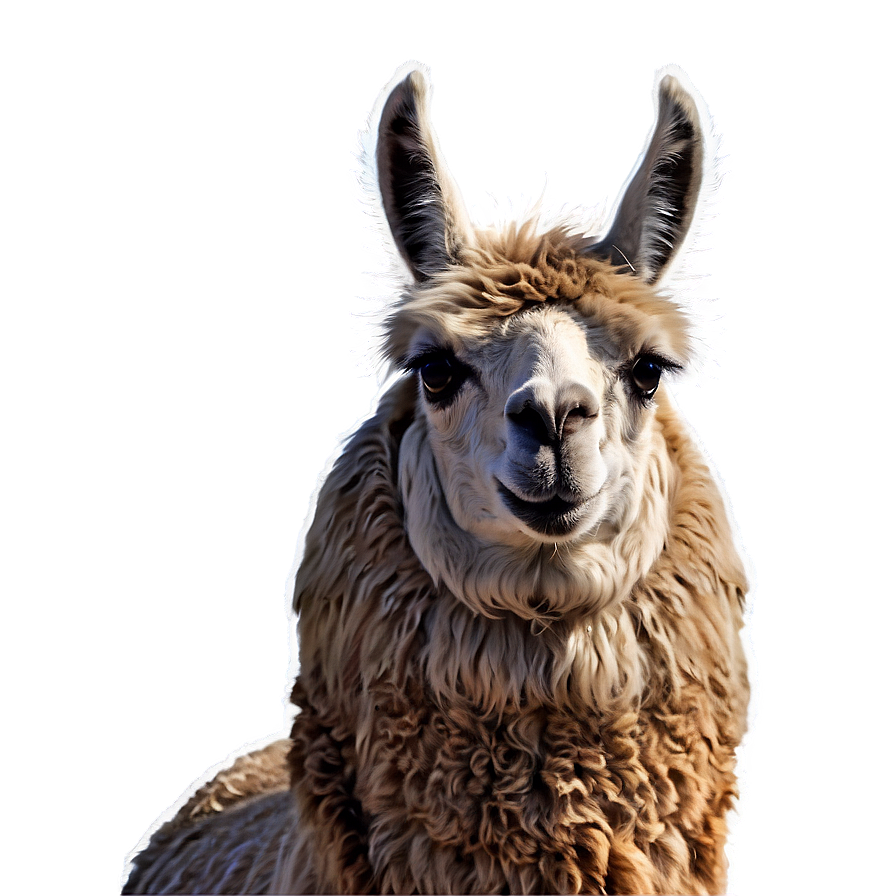 Llama And Sunset Png 16