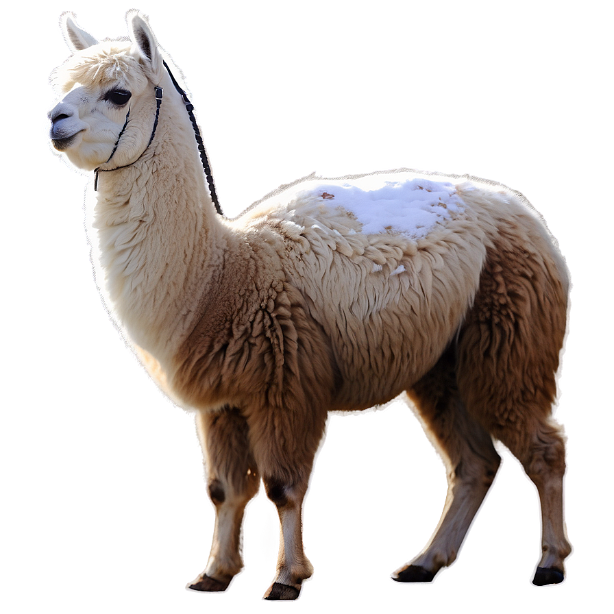 Llama In Snow Png Qnq77