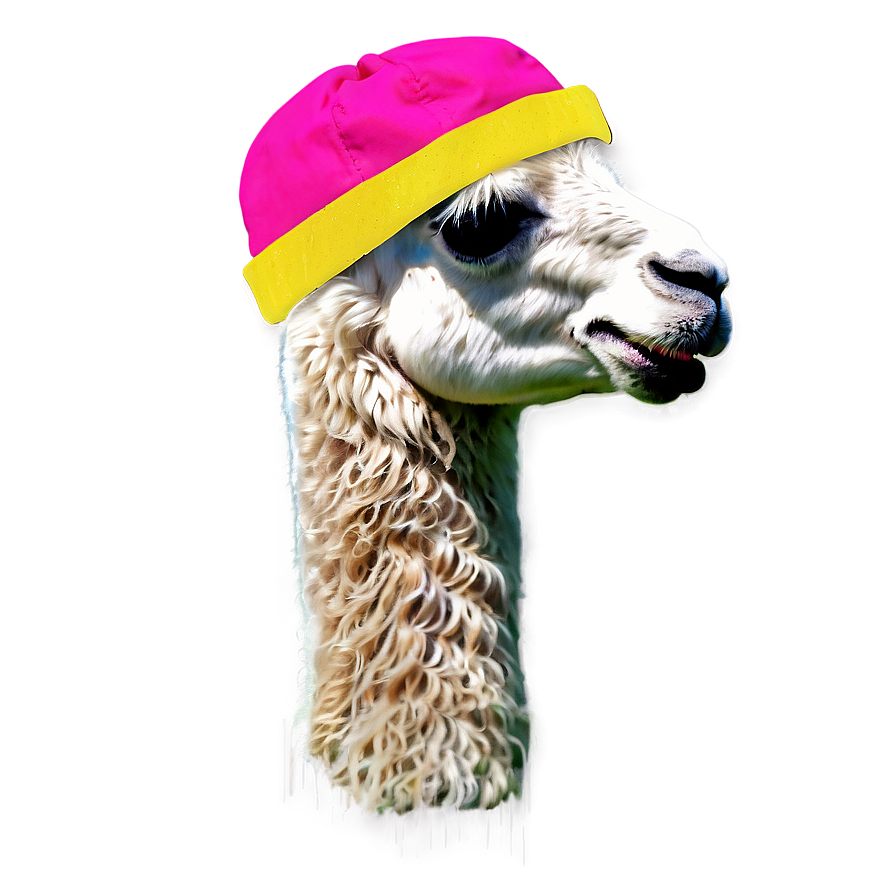 Llama With Hat Png Swo72