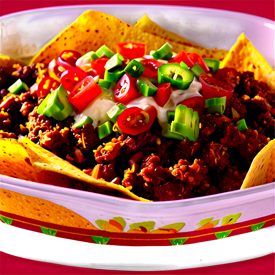 Loaded Nacho Bowl Png 51