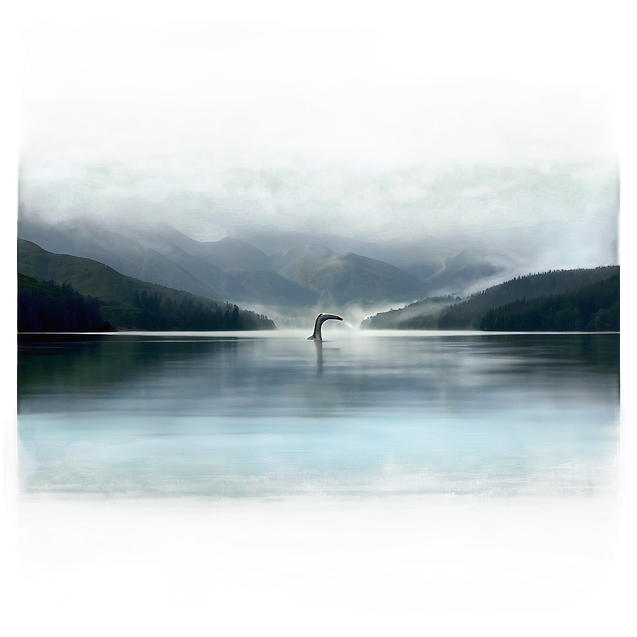 Loch Ness Monster In Fog Png Ide51