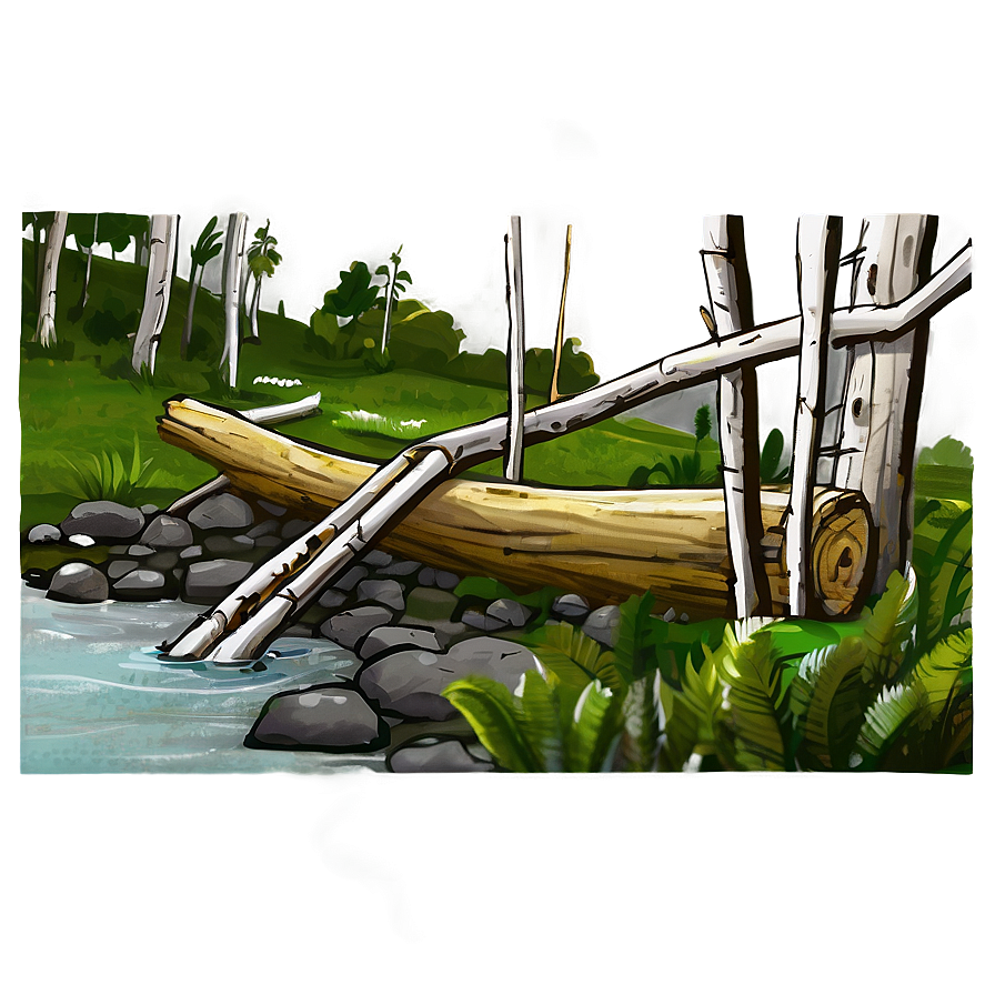 Log Crossing Png 66