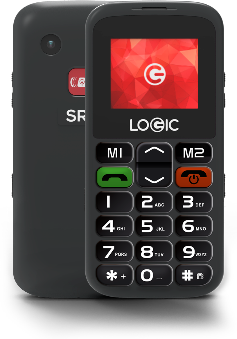 Logic Feature Phone Frontand Back